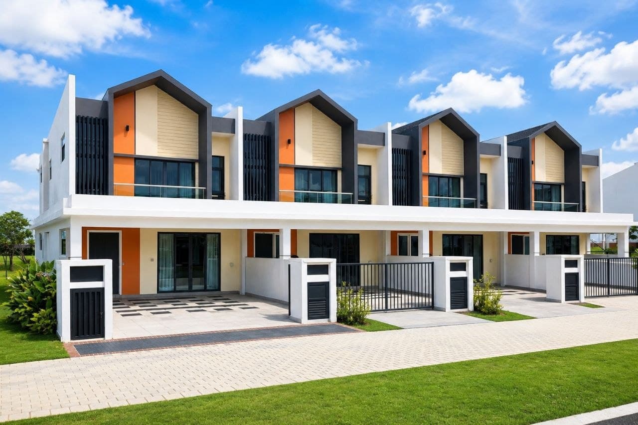 Auva, Double-storey Terrace di Selangor Cyber Valley