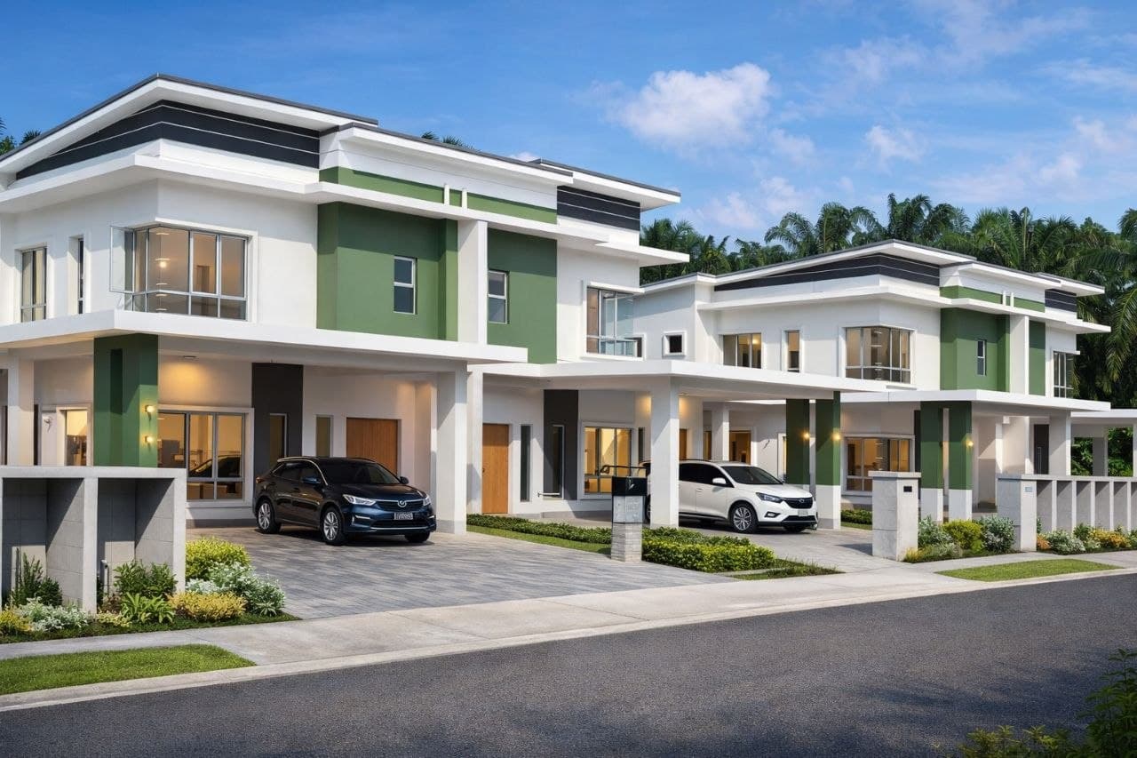 Salak Mulia, Double-storey Semi-D di Sepang, Selangor